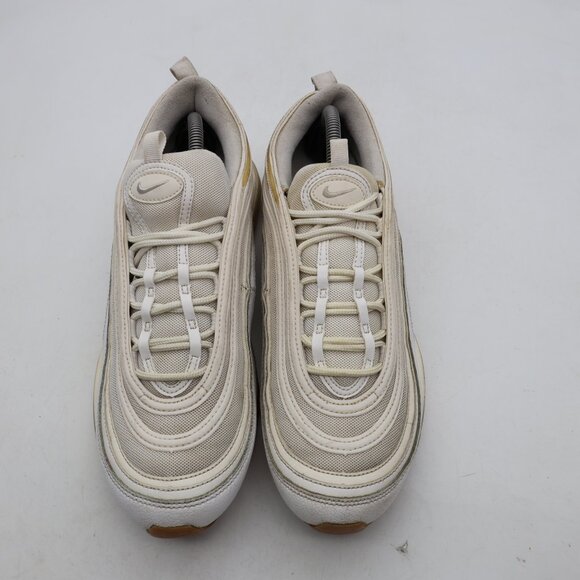 Nike Air Max 97 Triple White Men’s 10.5 Running Athletic Sneakers DJ2740-100 - Picture 2 of 11